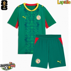 Senegal Vieraspaita Lapsille MM-kisat 2026 Lyhythihainen (+ shortsit)